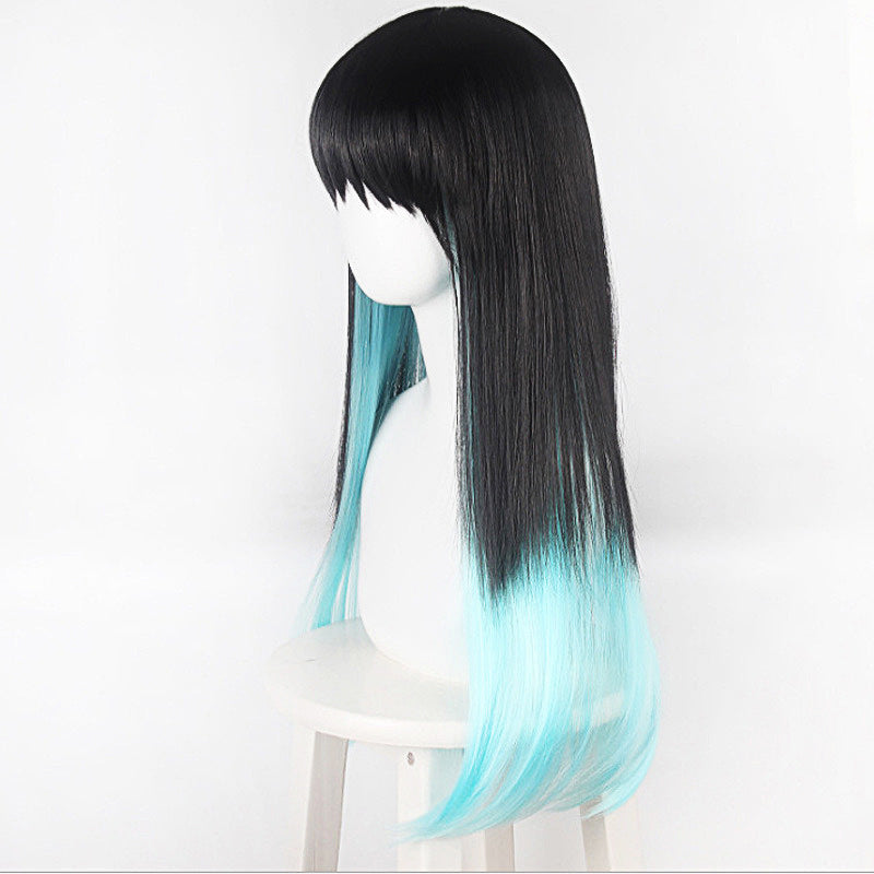 Aqua E-girl Wig