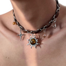 Punk Metal Leather Choker