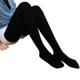 Solid Thigh High Socks (80cm)