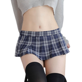 Plaid Micro Skirt