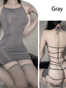 Erotic Hollow Back Dress