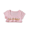 "Yes Daddy" Short-sleeve Crop Top