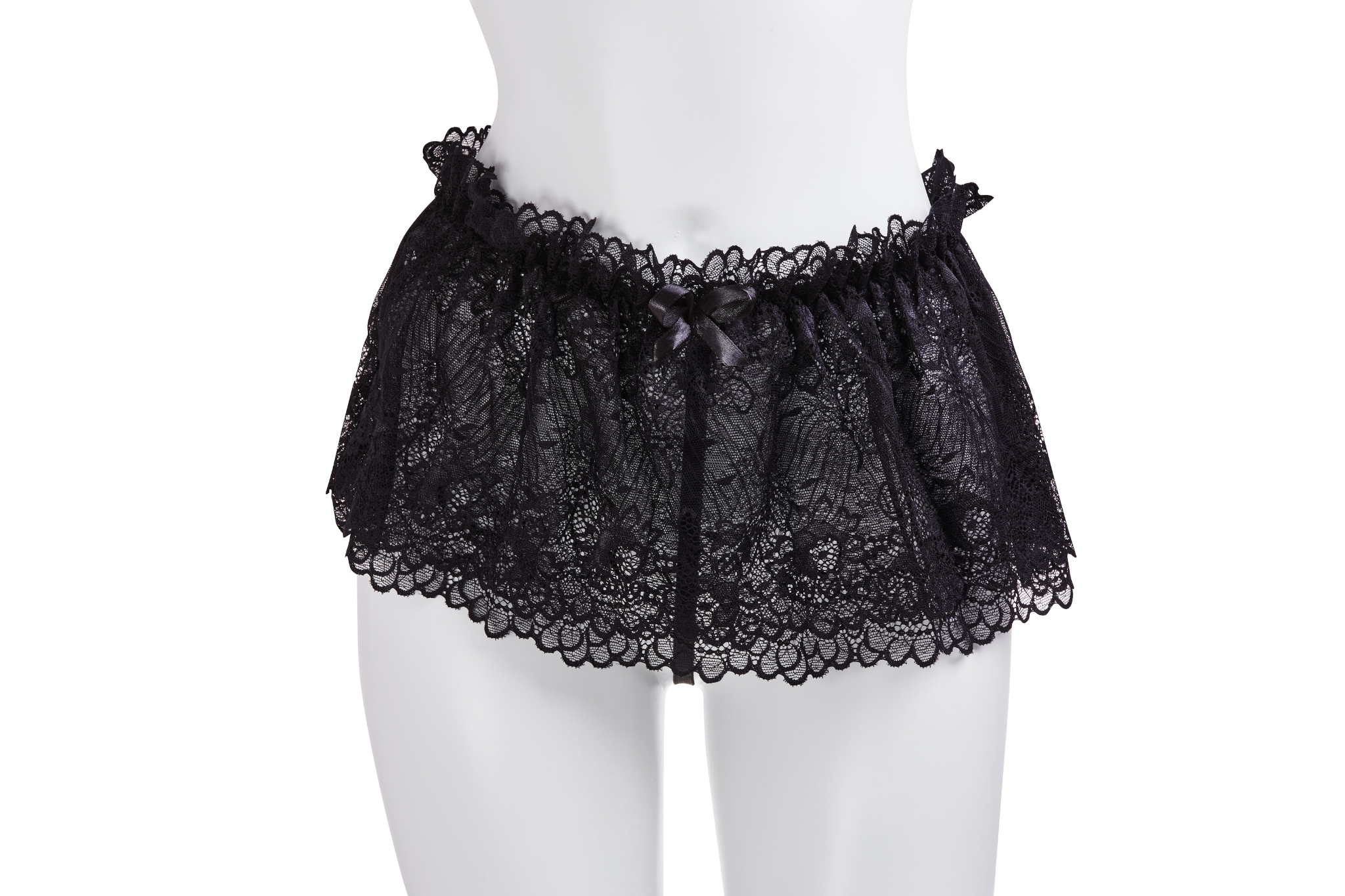 Sissy Lace Mini Skirt