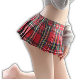 Plaid Micro Skirt