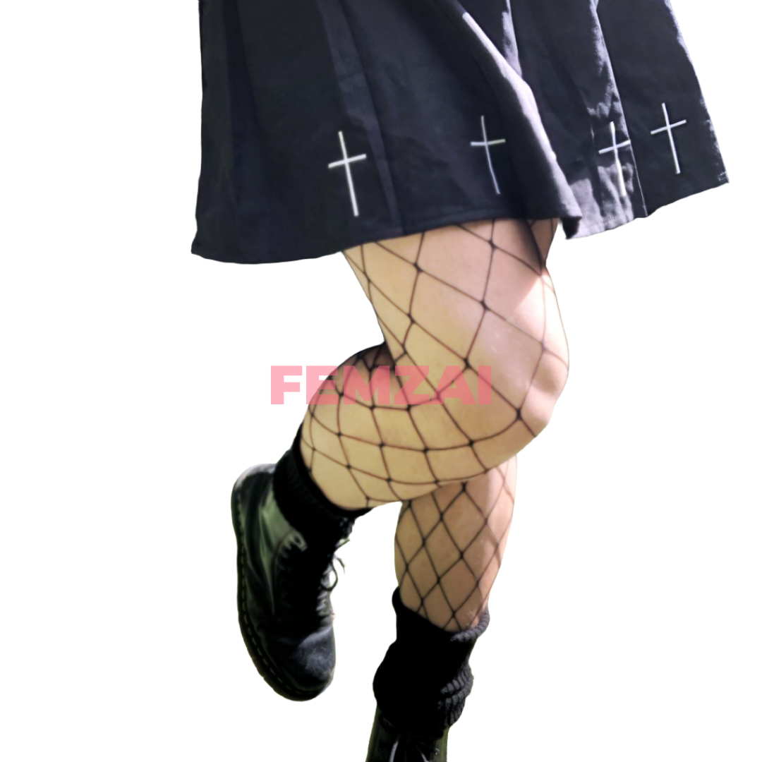 Femboy Fishnet Pantyhose