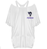 Femzai™ Femboy Liv Cold-Shoulder Top