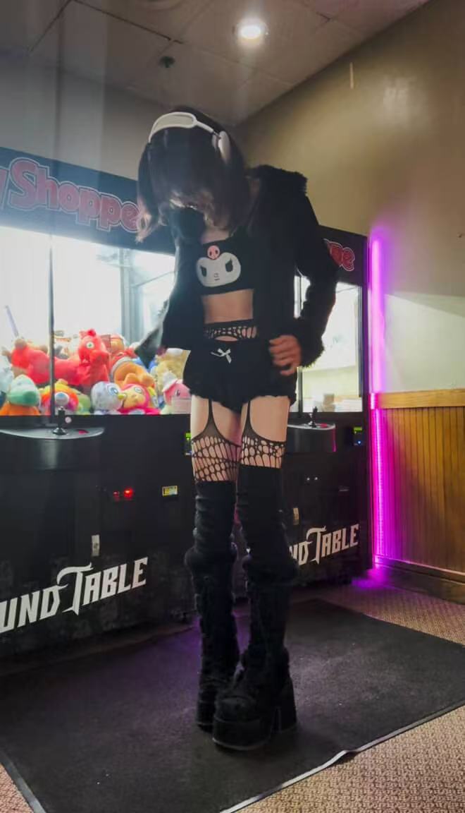 Kawaii Fur Sleepwear Set