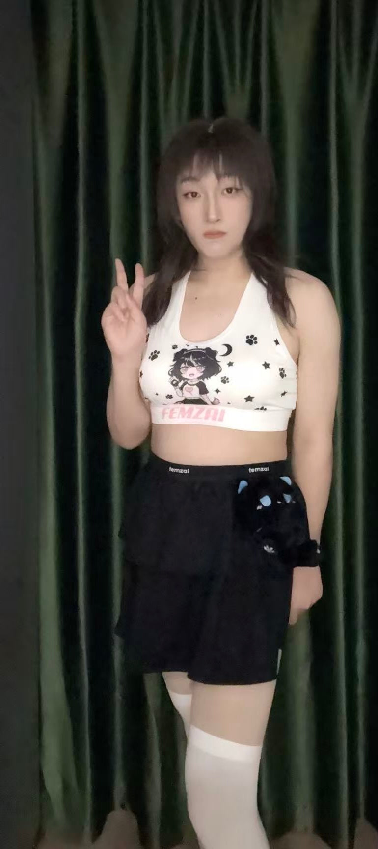 Femzai Femboy Puppy Bra Set
