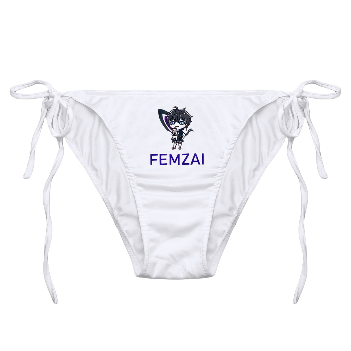 Femzai™ Femboy Liv Bikini Set (White)