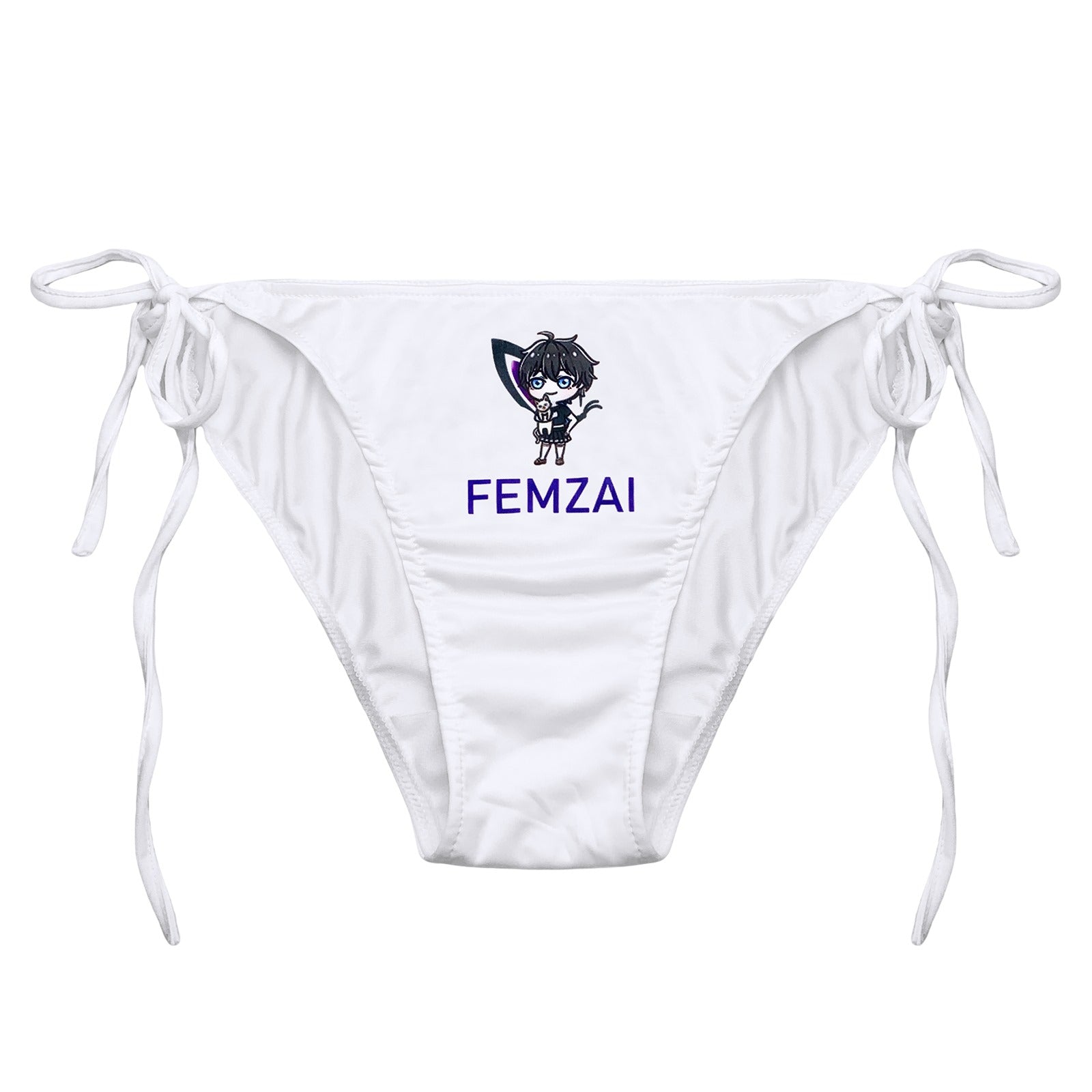Femzai® Femboy Liv Bikini Set (White)