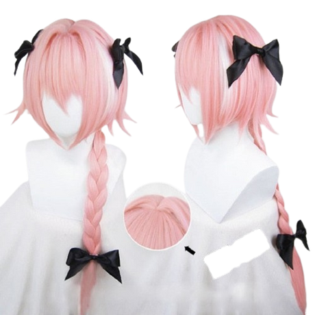 Astolfo Wig with Bow Knot - Femzai - perfect femboy wig