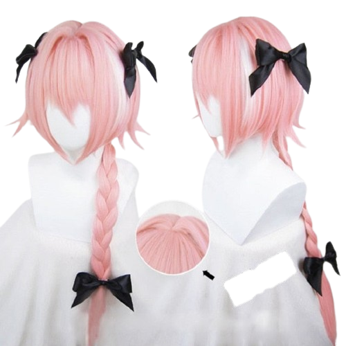 Astolfo Wig with Bow Knot - Femzai - perfect femboy wig