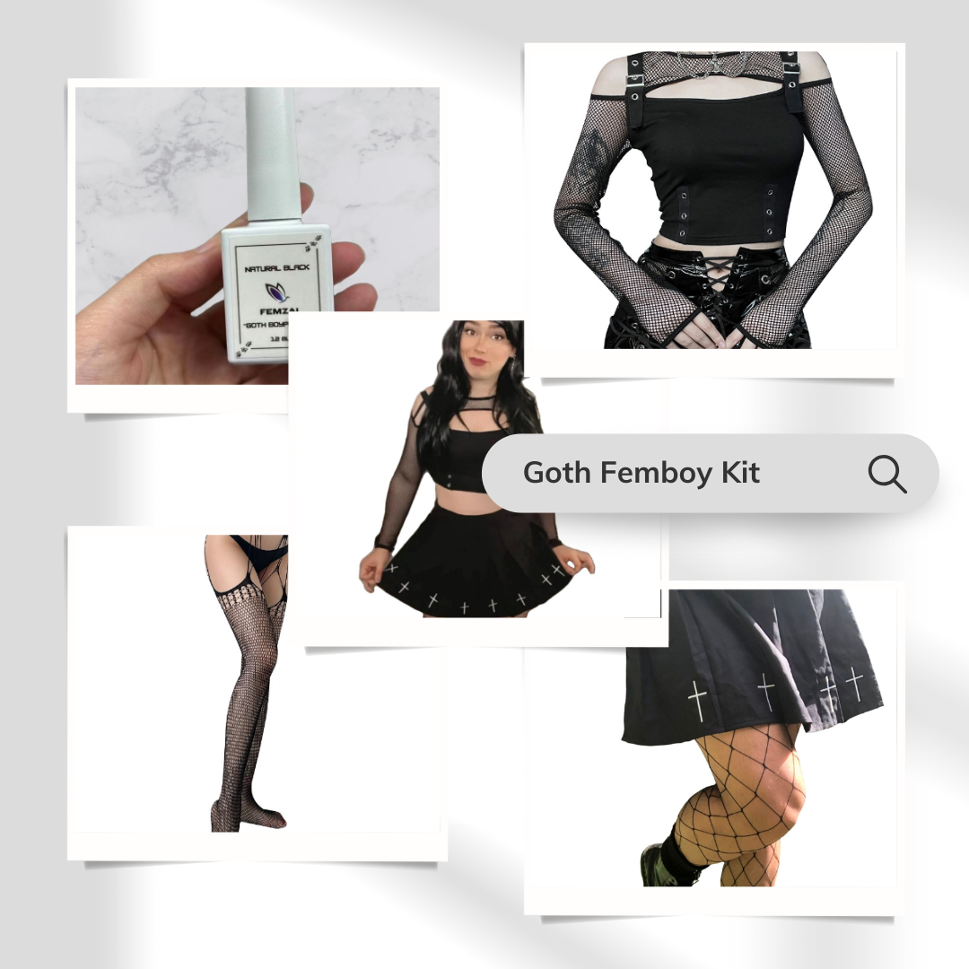 Femzai Goth Femboy Kit - Femboy Kits | Femzai – Femzai®