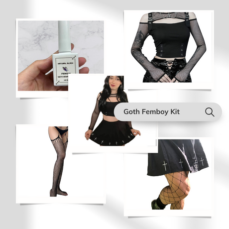 Femzai Goth Femboy Kit