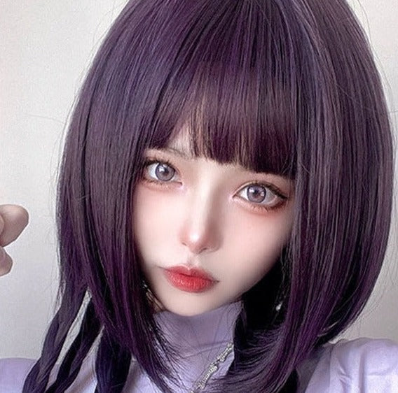 Grape Purple Wig