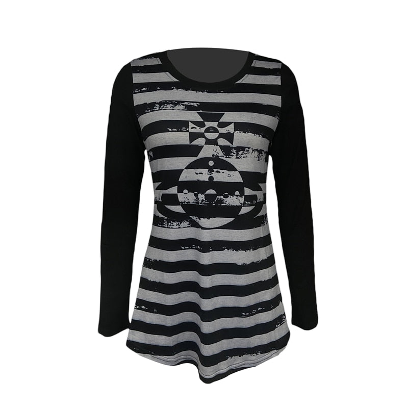 Goth Zebra Long Sleeve