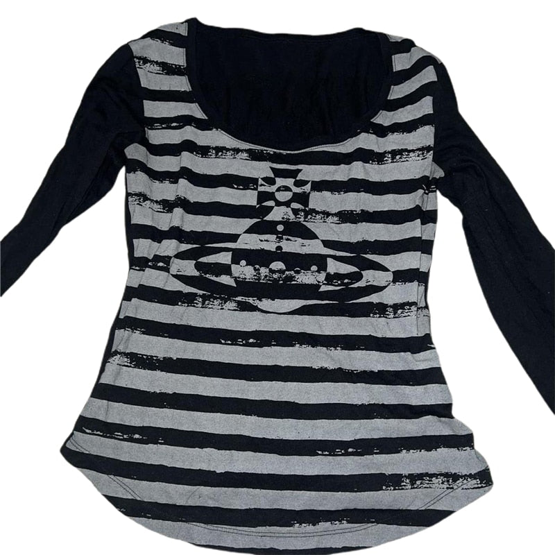 Goth Zebra Long Sleeve