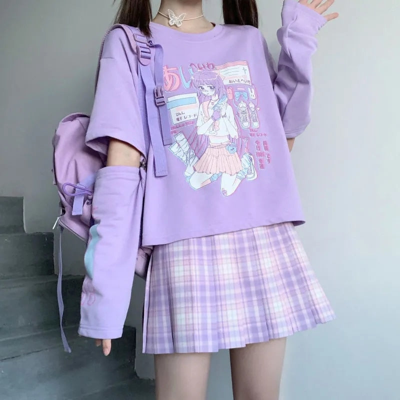 Encore Anime Long Sleeve - Femboy Clothing - Femzai Store