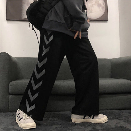 Printed Love-Heart Pants