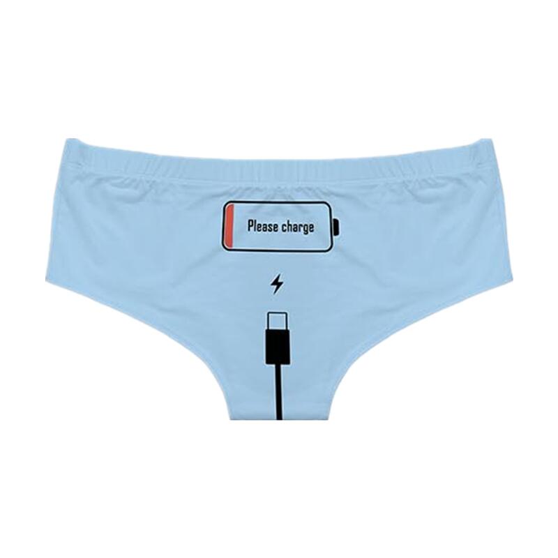 "Please Charge" Cotton Panties - Femzai