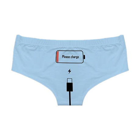 "Please Charge" Cotton Panties - Femzai