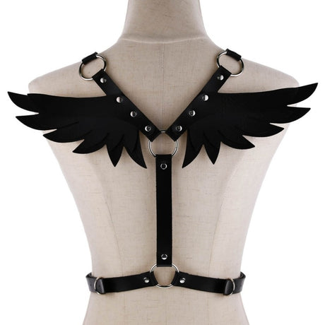 Angel Leather Harness - Femzai