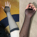 Fishnet Gloves