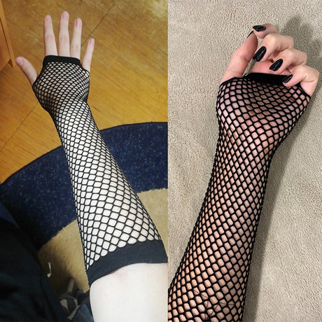 Fishnet Gloves