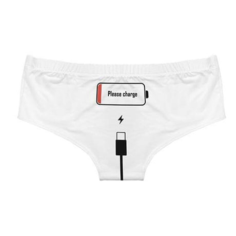 "Please Charge" Cotton Panties - Femzai