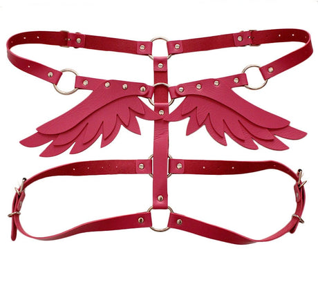 Angel Leather Harness - Femzai