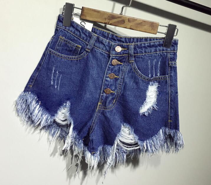 Denim Booty Shorts - Femzai