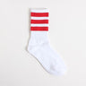 Three-Stripes Cotton Socks