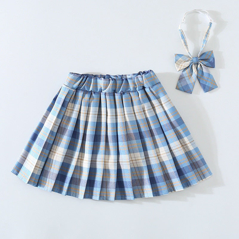 Lightly Gridded Skirts: Femboy CLothing - Femzai Store