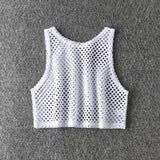 Hollow Out Tank Top - Femzai