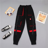 Red Stripe Cargo Pants