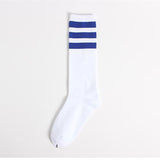 Three-Stripes Cotton Socks