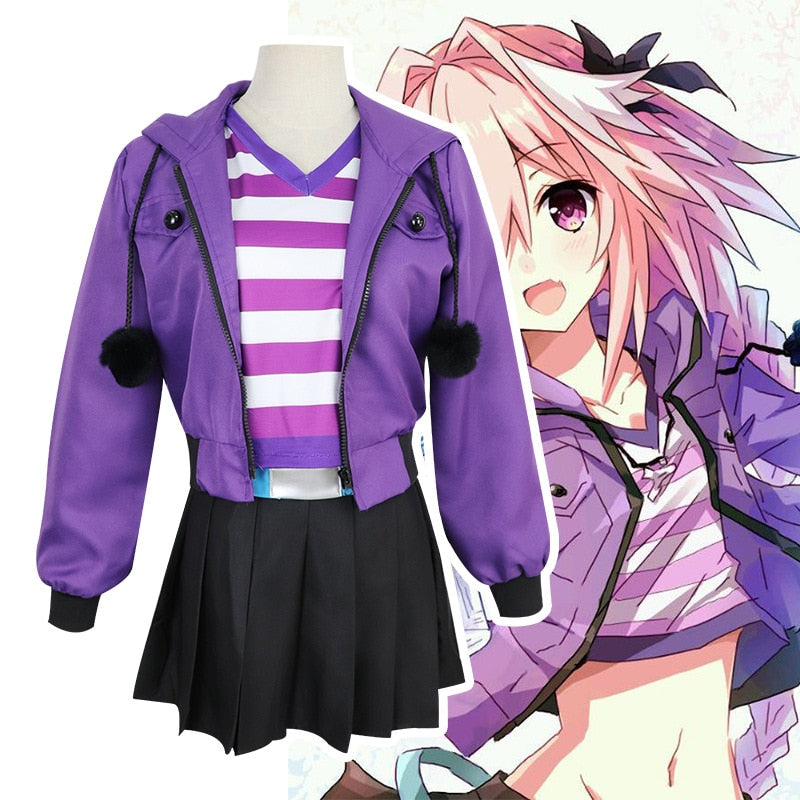 Astolfo Cosplay Set (Casual Purple Set)