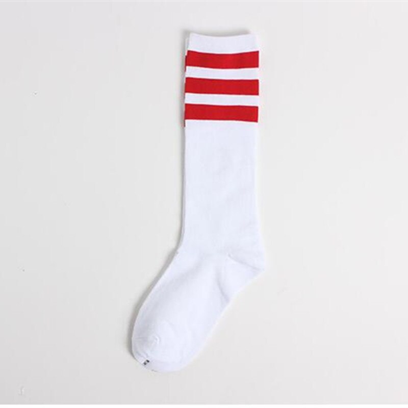 Three-Stripes Cotton Socks