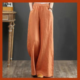 Solid Cotton Trousers