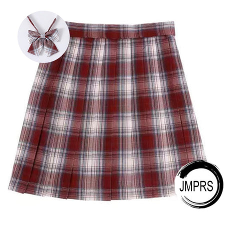 Classic Plaid Skirt - Femzai