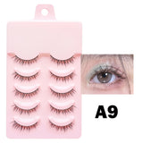 Manga Style Lashes (5 pairs)