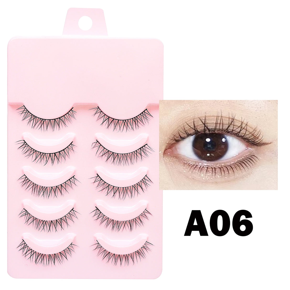 Manga Style Lashes (5 pairs)