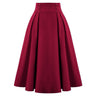 Pleated Vintage Midi Skirt