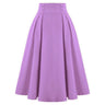 Pleated Vintage Midi Skirt