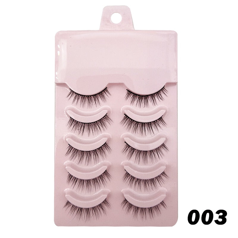 Manga Style Lashes (5 pairs) - Femzai