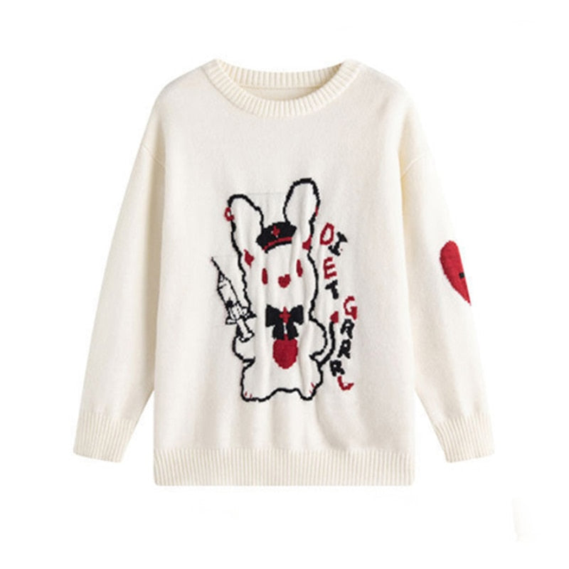 Kawaii Bunny Sweater - Femzai