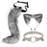 Cat Ear + Choker + Tail Belt Intimate Set