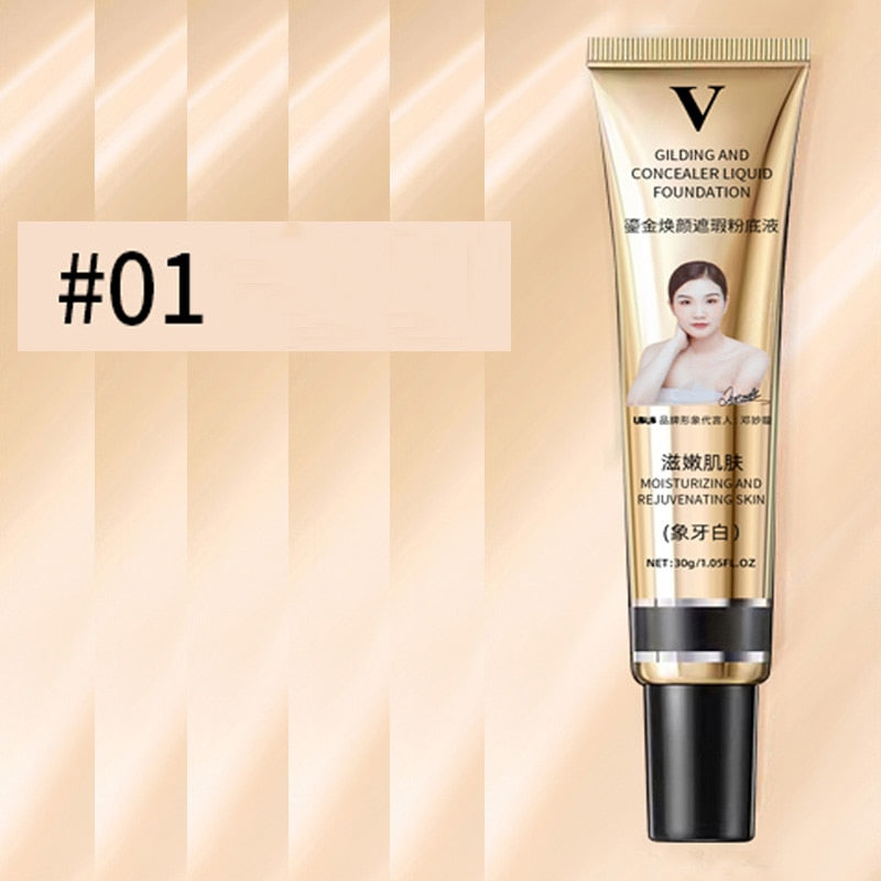 3 Colors Liquid Foundation Cream - Femzai