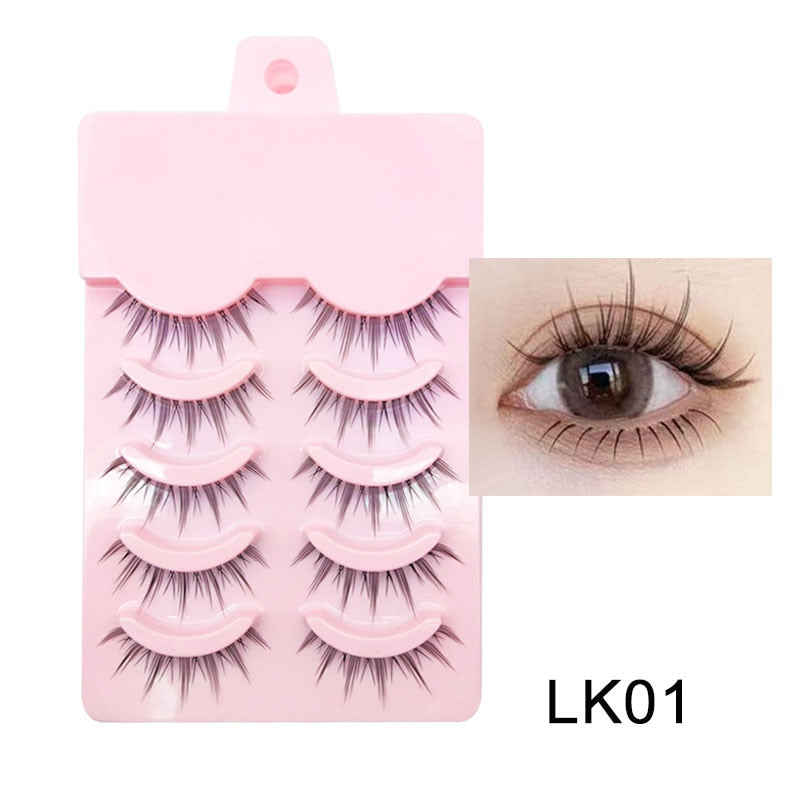 Manga Style Lashes (5 pairs)