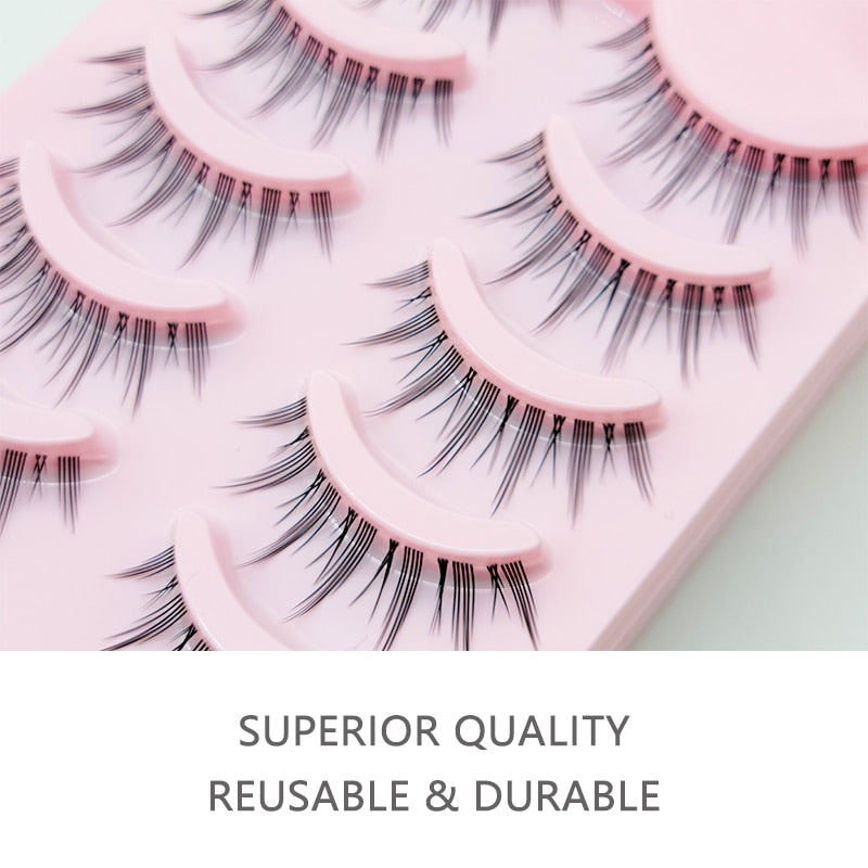 Manga Style Lashes (5 pairs) - Femzai